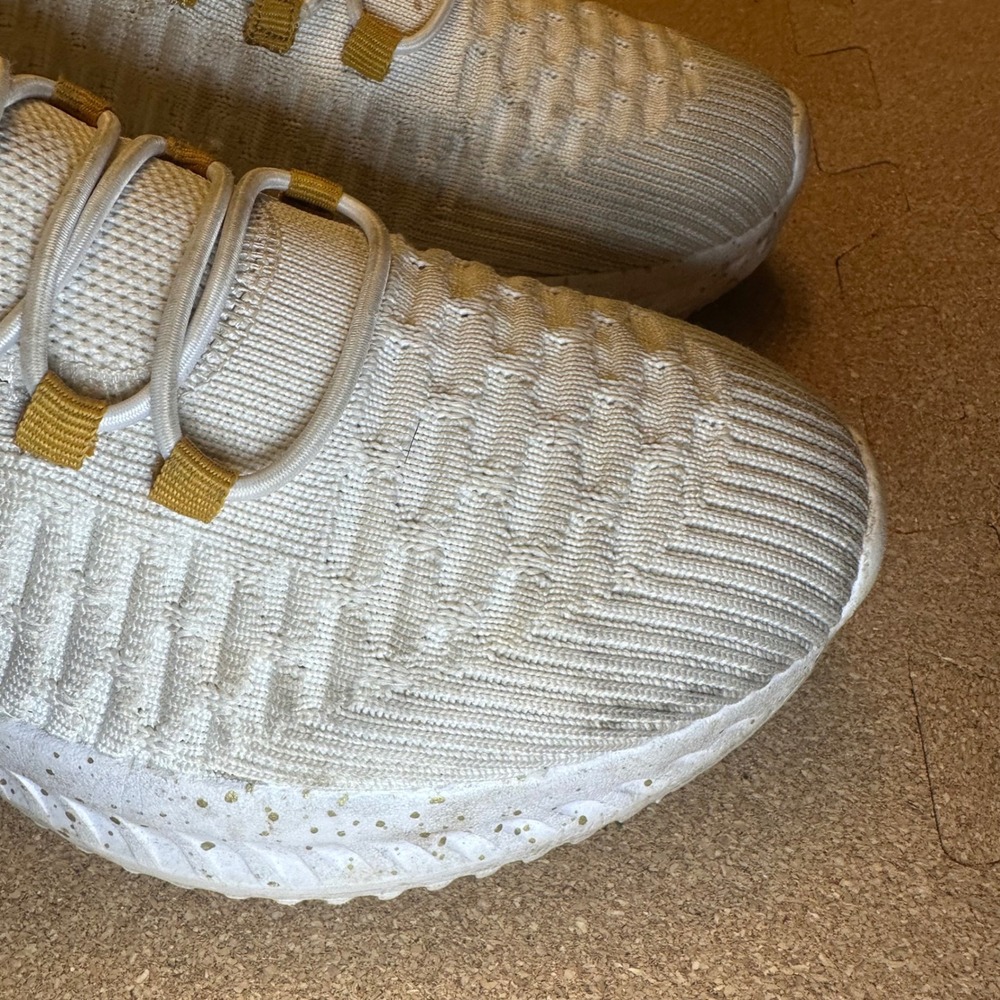 Skechers Work Relaxed Fit SR White Gold Slip Resistant Shoes 108133 Womens 7 - Picture 9 of 11